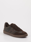 Hogan – Sneaker aus Velours/Leder Braun