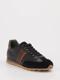 Galizio Torresi – Sneaker aus Kalbleder schwarz