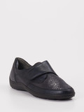 Waldläufer – Slipper aus Stretch blau