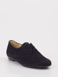 Christian Dietz – Derby-Schnürschuhe aus Veloursleder blau
