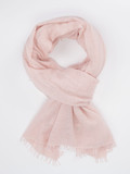 Konstantin Starke – Webschal aus Textil rosa