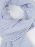 Konstantin Starke – Schal aus Textil hellblau