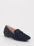 Andrea Puccini – Slipper aus Leder blau