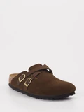 Birkenstock - Pantolette Blair aus Velour/Leder