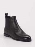 Andrea Puccini – Chelsea-Boots aus Lammleder schwarz
