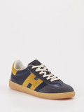 Hogan – Low-Top Sneaker aus Leder navy