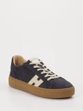Hogan - Sneaker aus Veloursleder in blau