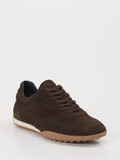 Tod's – Sneaker aus Veloursleder Braun