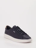 Boss - Sneaker aus Kalbleder in blau