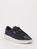 Boss – Sneaker aus Kalbleder Blau