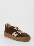 Hogan – Sneaker aus Veloursleder Braun