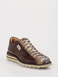 Harris - Sneaker aus geprägtes Leder in braun