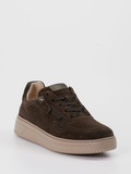 Gabor – Sneaker aus Veloursleder Braun