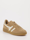 Gola – Sneaker aus Veloursleder Camelbeige