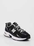 New Balance - Sneaker aus Velour/Textil in schwarz