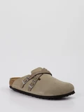 Birkenstock - Pantolette Blair aus Velour/Leder