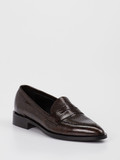 Andrea Puccini - Slipper aus geprägtes Leder