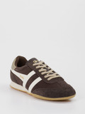 Gola – Sneaker aus Veloursleder Braun Creme