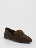 Konstantin Starke – Slipper aus Veloursleder Braun
