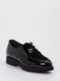 Sioux – Derby-Schuhe aus Lackleder Schwarz