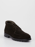 Konstantin Starke – Chukka Boots aus Veloursleder braun