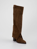 Konstantin Starke – Stiefel aus Veloursleder Braun