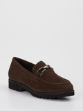 Sioux – Loafer aus Veloursleder Braun