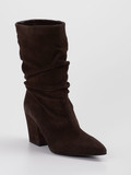 Konstantin Starke – Stiefeletten aus Veloursleder braun