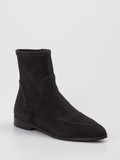 Trumans  Stiefeletten aus Veloursleder Grau