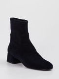 Truman's – Stiefeletten aus Veloursleder dunkelblau