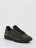 Ara – Sneaker aus Velour/Leder grün