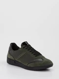 Ara - Sneaker aus Velour/Leder in grün