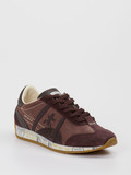 Premiata – Sneaker aus Veloursleder Bordeaux