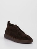 Truman's – Stiefelette aus Veloursleder Braun
