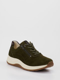 Ganter – Sneaker aus Veloursleder grün