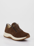 Ganter – Sneaker aus Veloursleder Braun