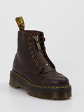 Dr. Martens - Schnürstiefelette aus Fettleder