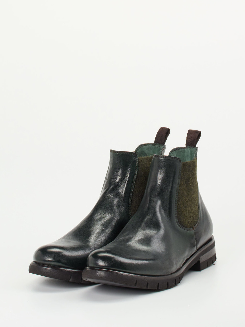 Chelsea Boots grün 1713659000602