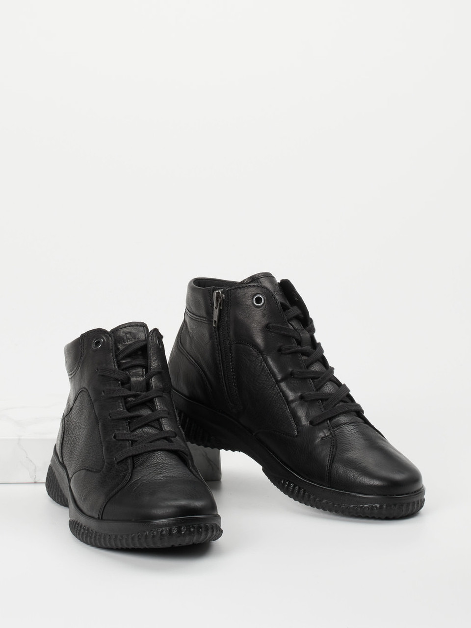 Schnürstiefelette schwarz 2751009031904