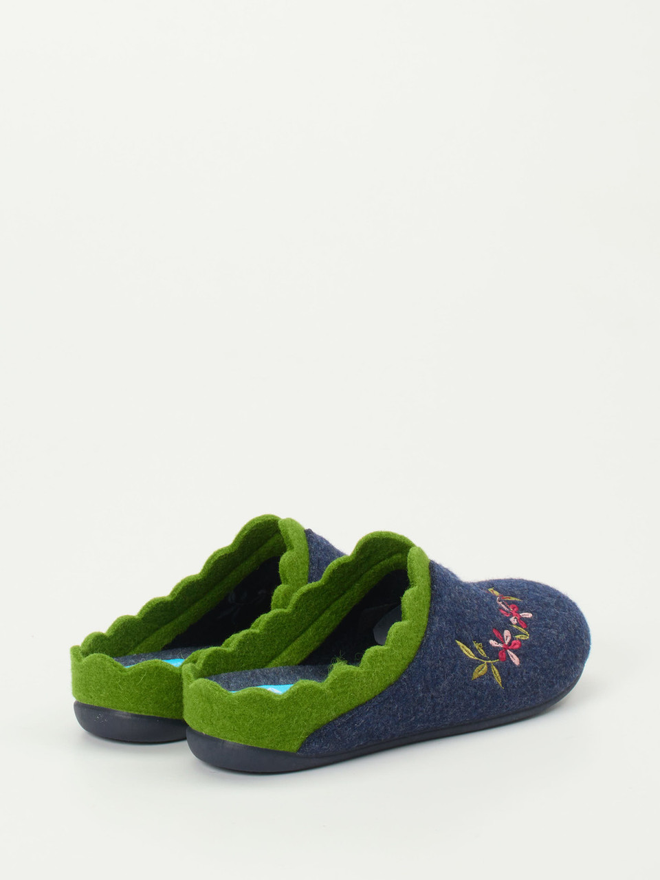 ♥ Bequeme Chattawak Pantoffeln - Mit Ledersohle