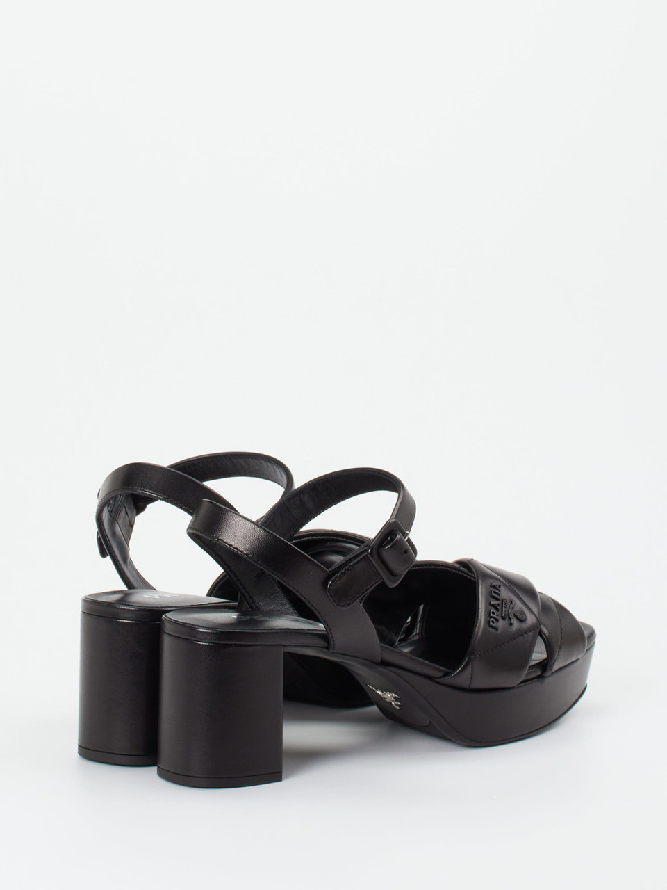 Plateau-Sandalette schwarz 1247009000803