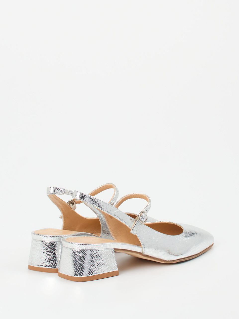 Slingpumps silber 1302449000103