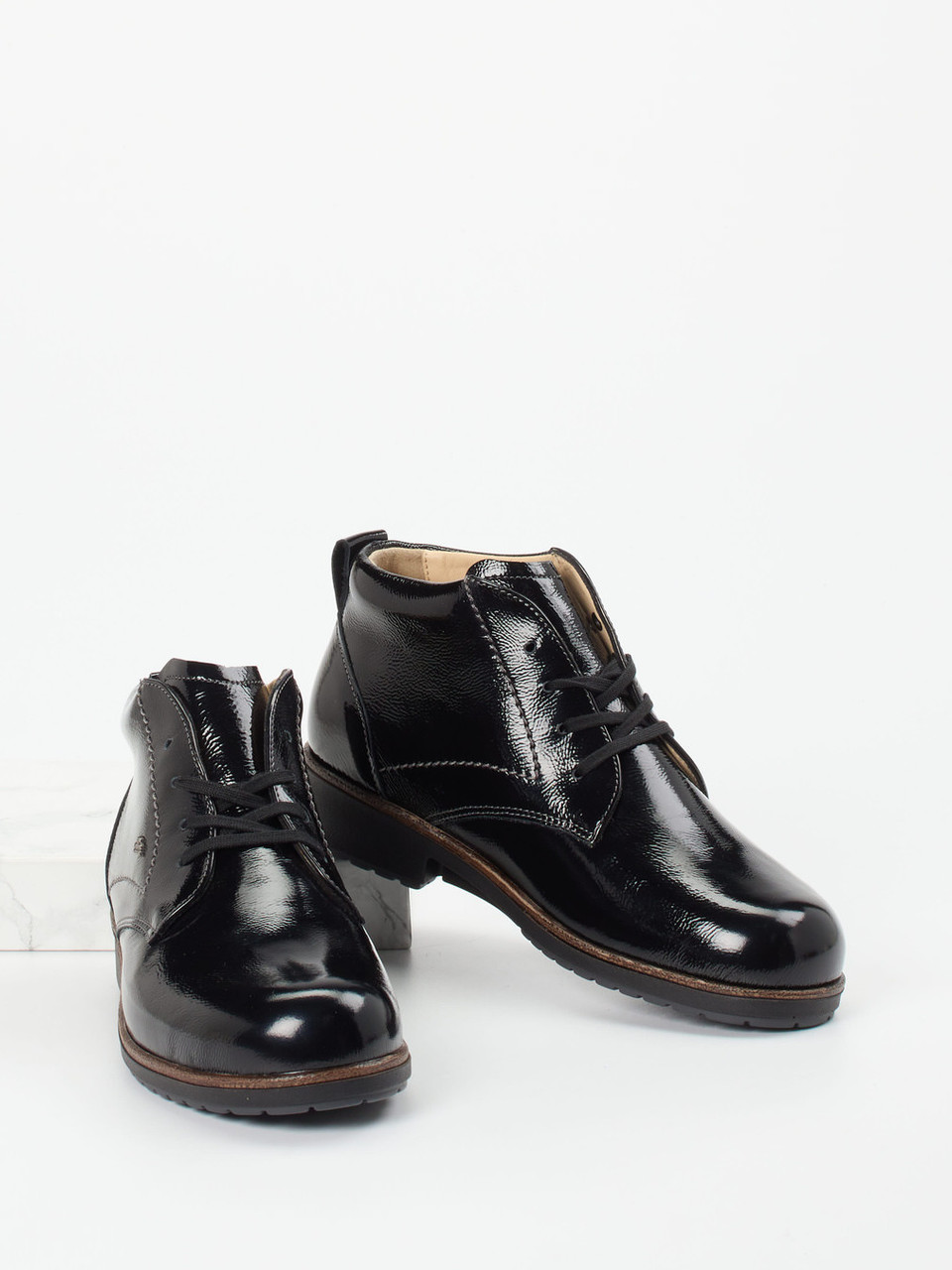 Schnürstiefelette schwarz 2751009036704