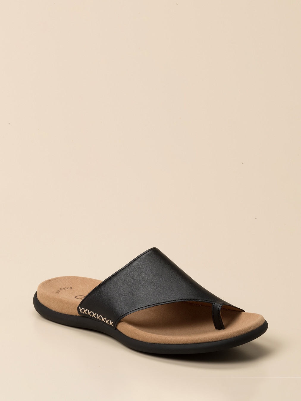 Zehentrenner-Pantolette schwarz 1121009005906