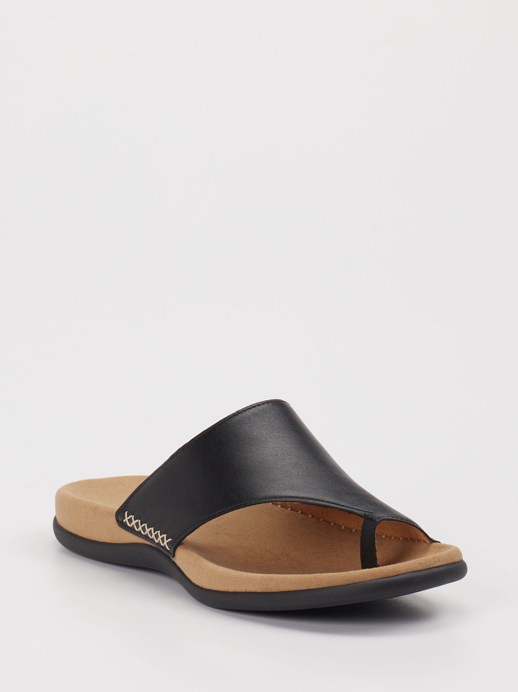 Zehentrenner-Pantolette schwarz 1121009005906