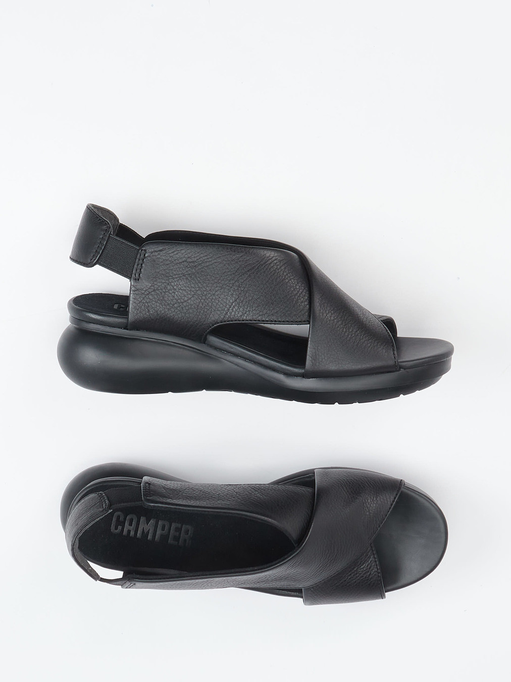 Plateau-Sandalette schwarz 1203009001904