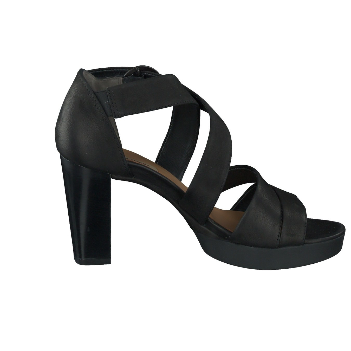 Plateau-Sandalette schwarz 124900900604