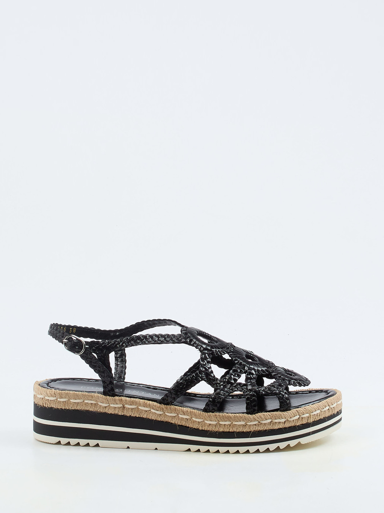 Plateau-Sandale schwarz 1255009000201