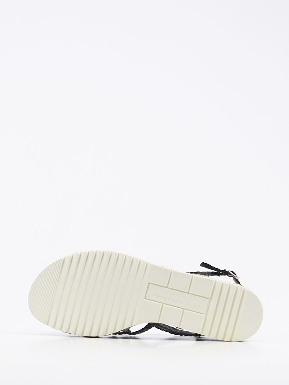 Plateau-Sandale schwarz 1255009000205