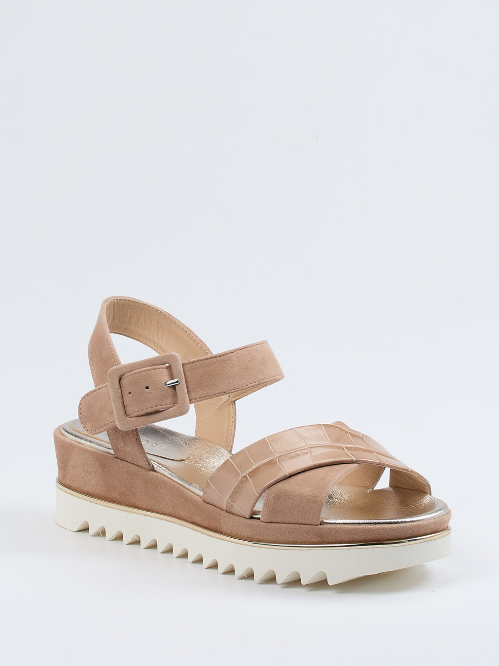 Keilsandalette beige 1255359000506